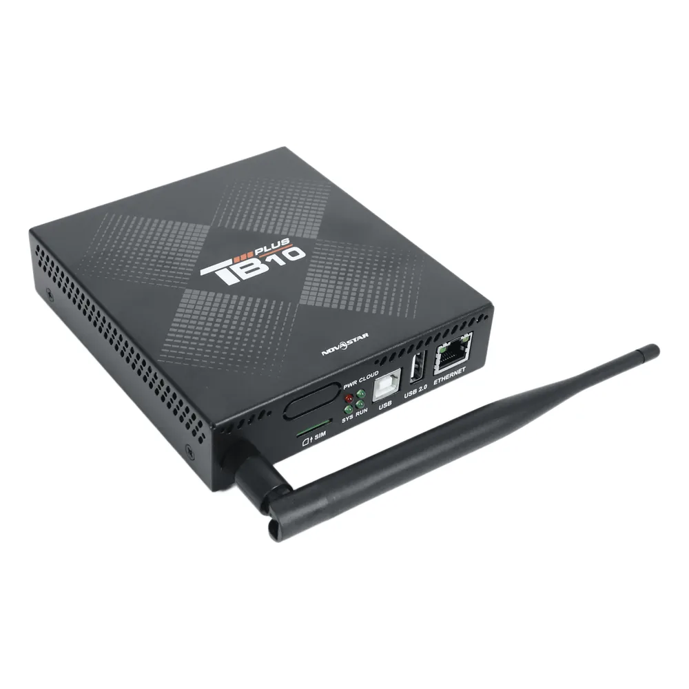 Reproductor Multimedia TB10 Plus / Videowall LED 0.65 MP / 32 GB Almacenamiento / Wi-Fi 2.4GHz / Ethernet Gigabit / Audio Estéreo / Android 10.0 / IP20