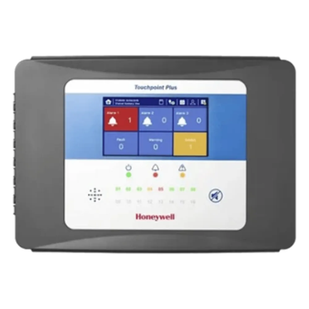 Controlador de detección de gas Touchpoint Plus, unidad básica, montaje en pared, 4 canales mA, 110 VCA, batería de respaldo