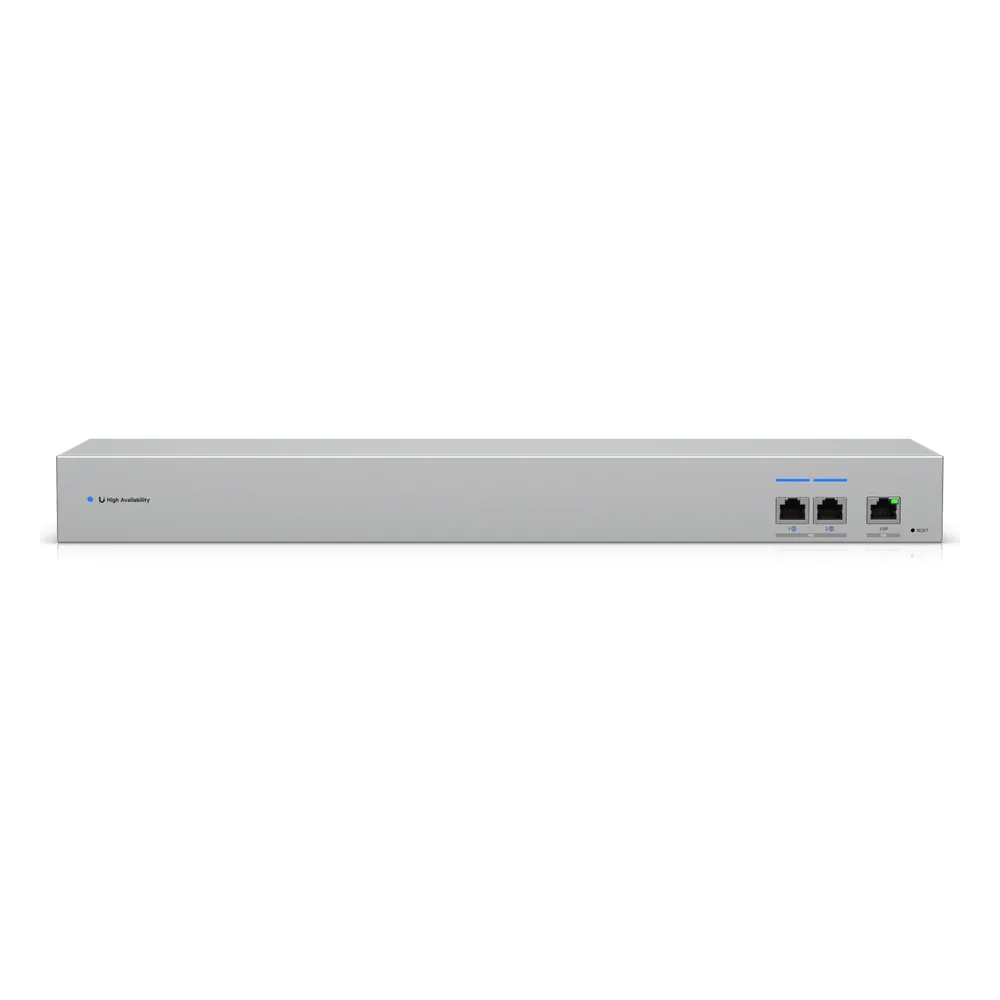 UniFi USW-WAN – Switch WAN Capa 2 con 3 Puertos RJ45 10 GbE y 1 Puerto RJ45 GbE y Alimentación CA Redundante para Alta Disponibilidad con UniFi Gateways en Modo Shadow (Rack 1U)
