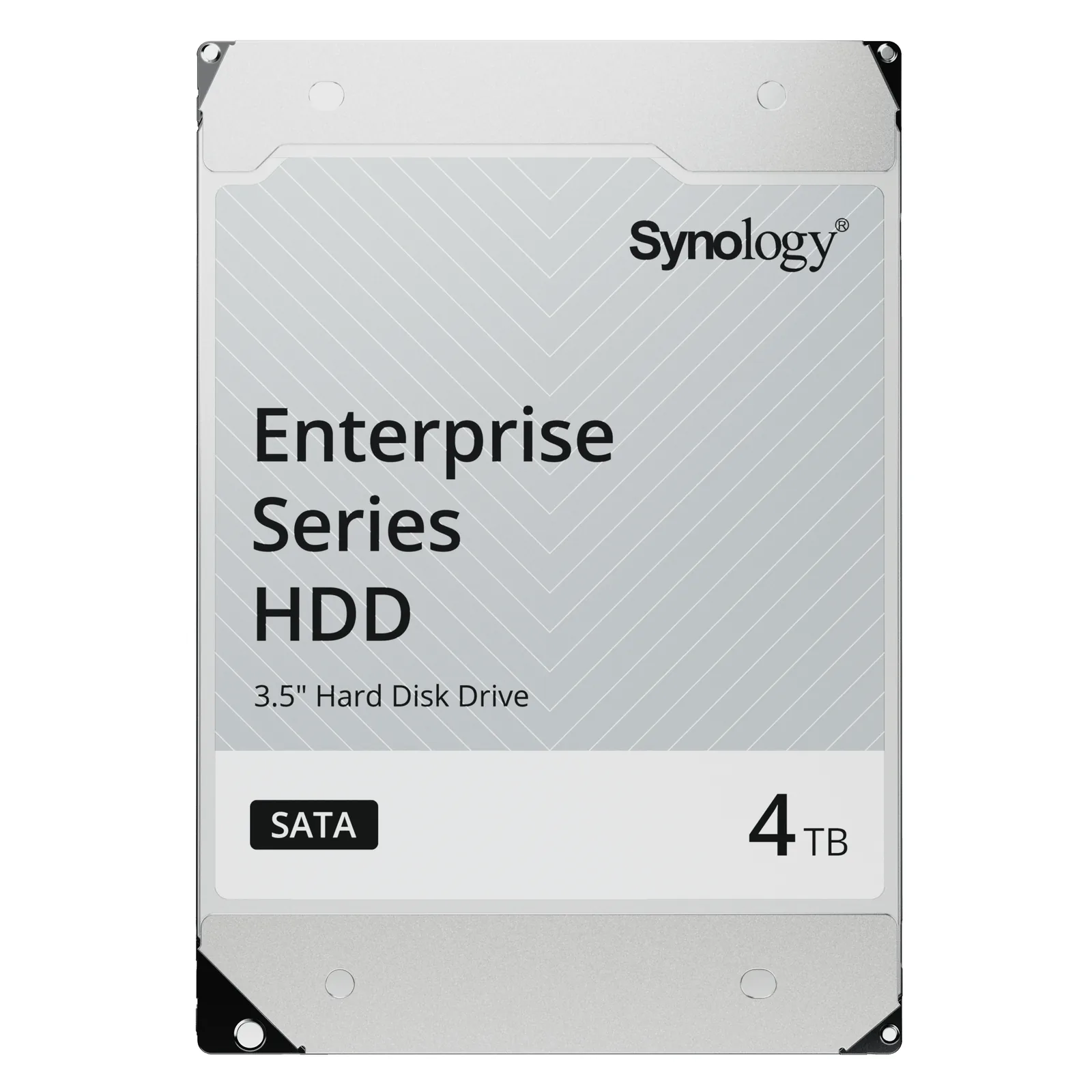 Disco Duro SATA de 3,5" Serie Plus / Capacidad 4TB / Interfaz SATA 6 GB/s / Tecnología CMR / MTBF de 1,2 Millón de Horas / Carga de Trabajo de 180 TB/año / Compatible con Synology DSM