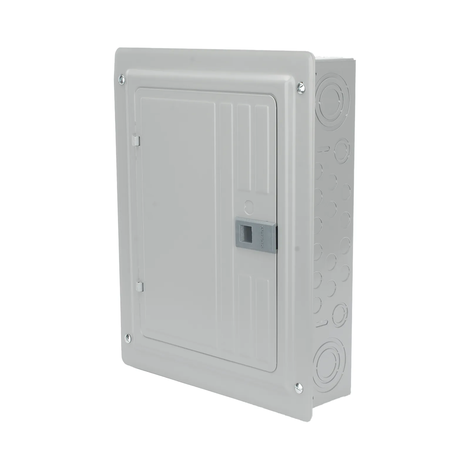 Centro de carga monofásico 1 Fase, 3 Hilos para interruptores QP, de 12 polos - 24 circuitos, 120/240vca, Barras de aluminio 125 Amp, Nema 1, uso interior. Incluye tapa.