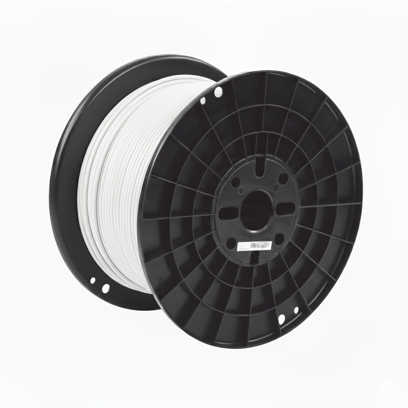 Bobina de Cable UTP de 4 Pares, Cat6A, 23 AWG, CMP (Plenum), Color Blanco, 305 Metros (1000 Pies)