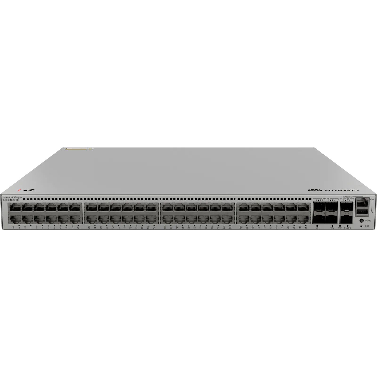 Switch eKit Core Empresarial Capa 3 / 48 Puertos Gigabit + 4 SFP+ / iStack con 2 Puertos Dedicados / Fuente Redundante 1+1 / Libre de Licenciamiento