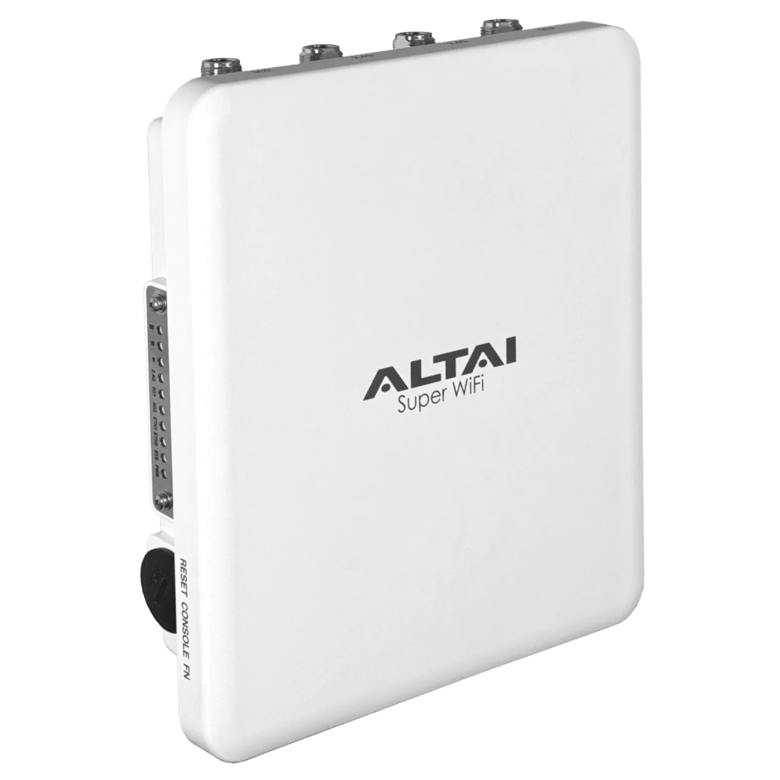Punto de Acceso Mesh Conectorizado Para Exterior WiFi 6 / 4.177 Gbps Total / Triple Radio 2.4 + 5 + 5 GHz / Hasta 768 Clientes Concurrentes / Hasta 380 m de Cobertura / IP67