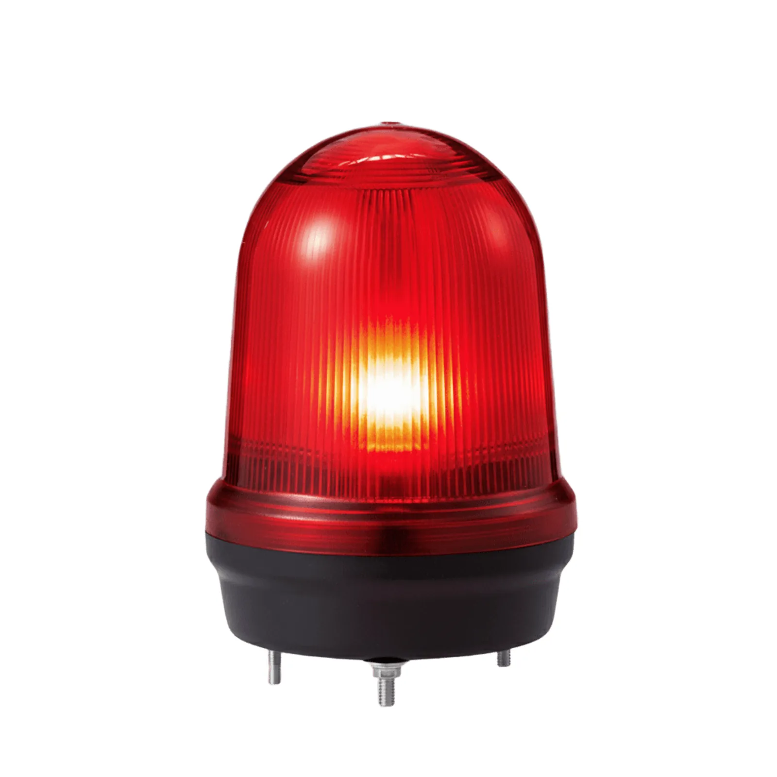 LED con patrones fijo/intermitente, estroboscópico y simulación rotatorio, Color Rojo de 12-24 VCD
