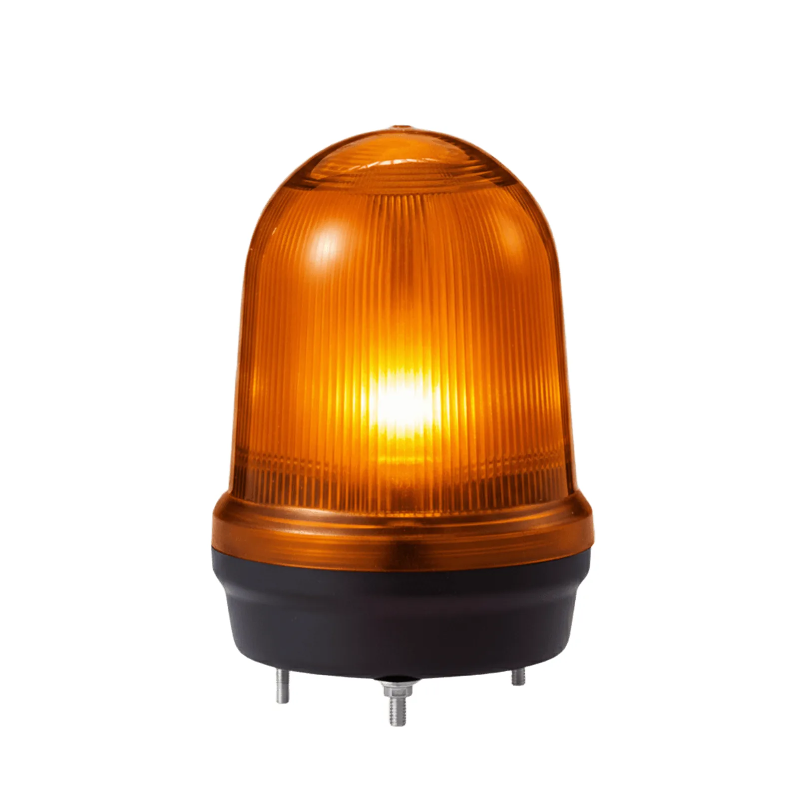 LED con patrones fijo/intermitente, estroboscópico y simulación rotatorio, Color ámbar de 12-24 VCD