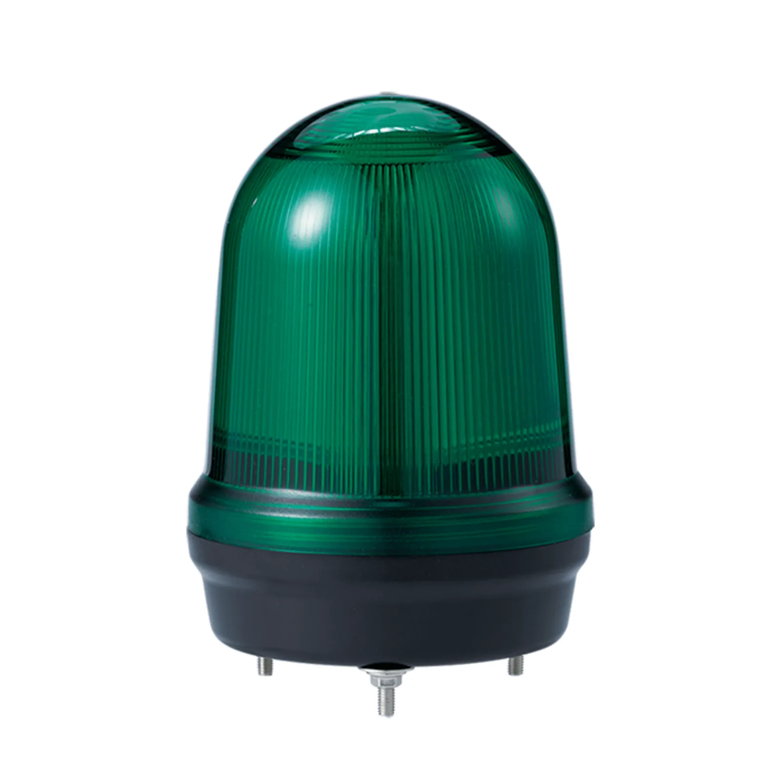 LED con patrones fijo/intermitente, estroboscópico y simulación rotatorio, Color Verde de 12-24 VCD