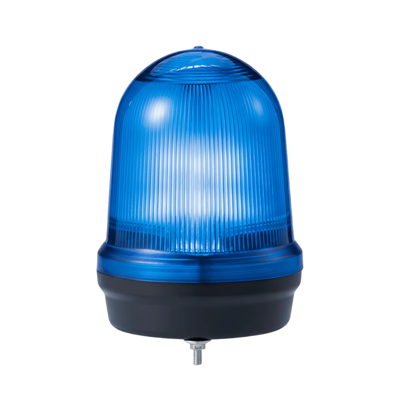 Luz de Señal LED Multifunción Voltaje 110-220 VCA, LED con 4 patrones Fijo, Flasheante, Simulación Giratorio y Estroboscópico / IP65 / -30 °C a +50 °C / Color Azul