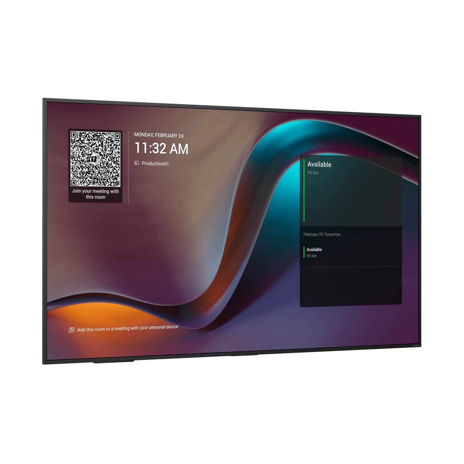 Pantalla Profesional Yealink de 86" MD-86 para Salas de Juntas, con Integración a MeetingBars y Control Inteligente