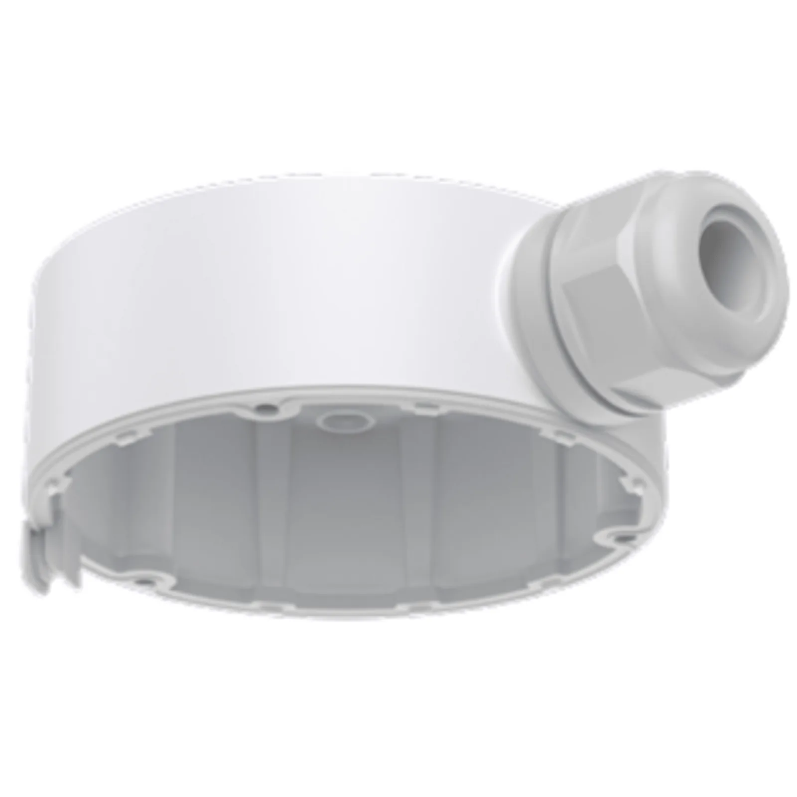 Caja de Empalme Fija para Domo Serie 35 / Material Aluminio / Color Blanco / Compatible con Cámaras Honeywell HC35W / IP67 Resistente a la Intemperie / Incluye Accesorios de Montaje Completo