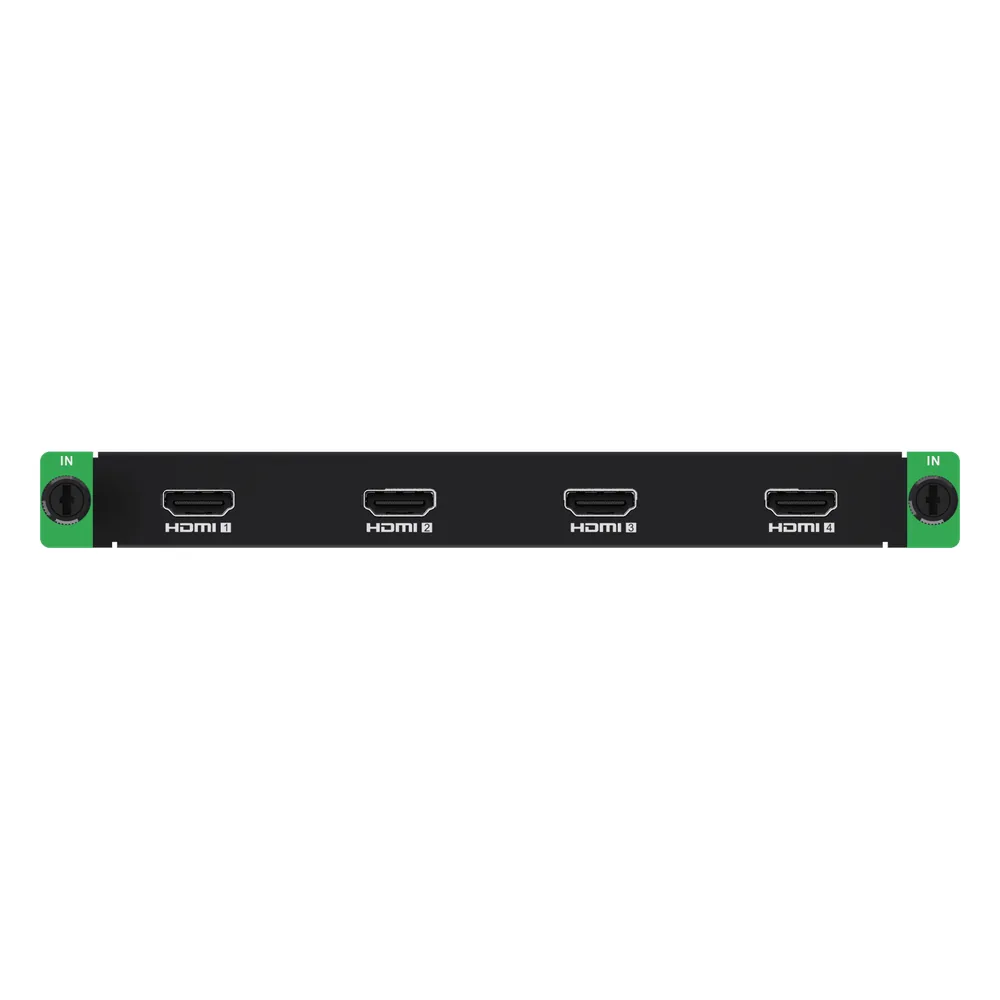Tarjeta de Entrada HDMI 4 Canales / 1080P Full HD @ 60 Hz / HDCP 1.4 / Audio Dual Channel / Compatible Serie C66S