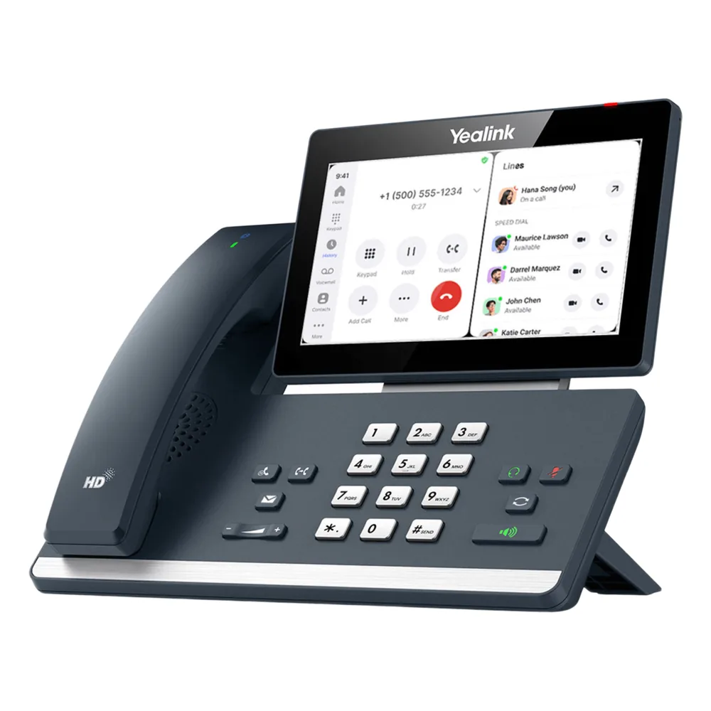Teléfono IP MP58-WH-E2 con Integración Nativa a Zoom y Tecnología Acoustic Shield de Doble Micrófono
