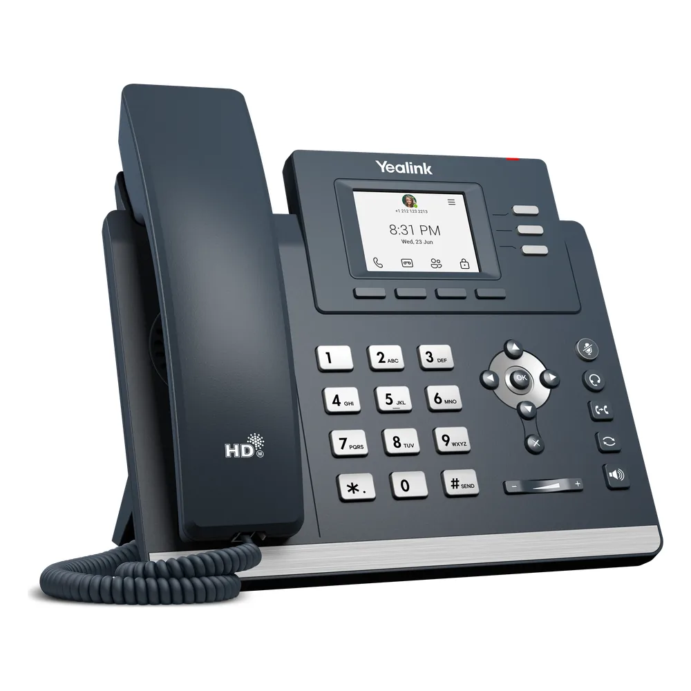 Telefono IP MP52-E2-TEAMS de Yealink con Android 13 Optimizado para Microsoft Teams y Audio HD Profesional