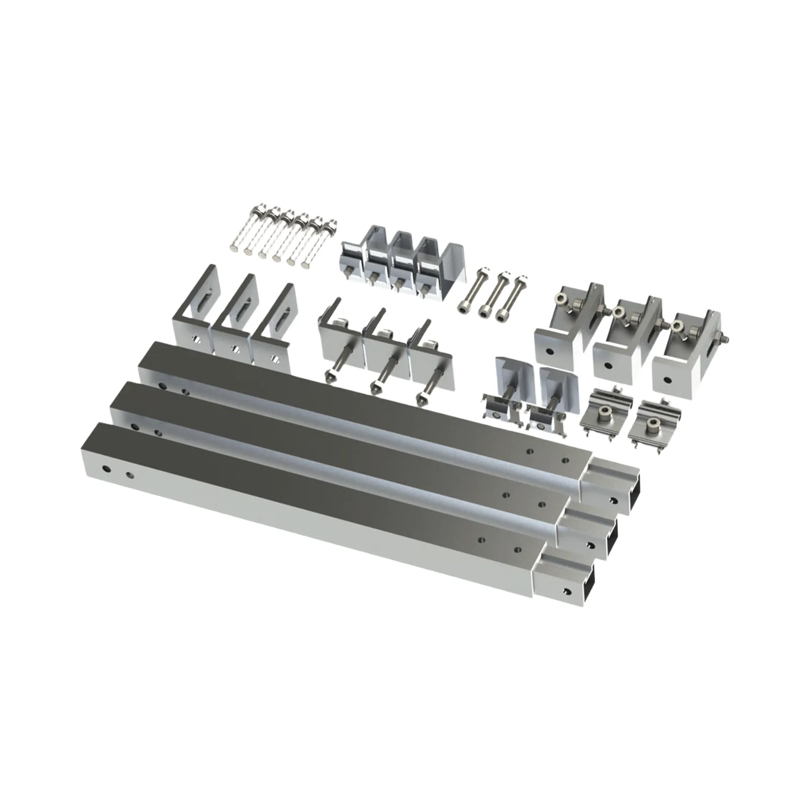 Soporte ajustable 455mm aluminio anodizado