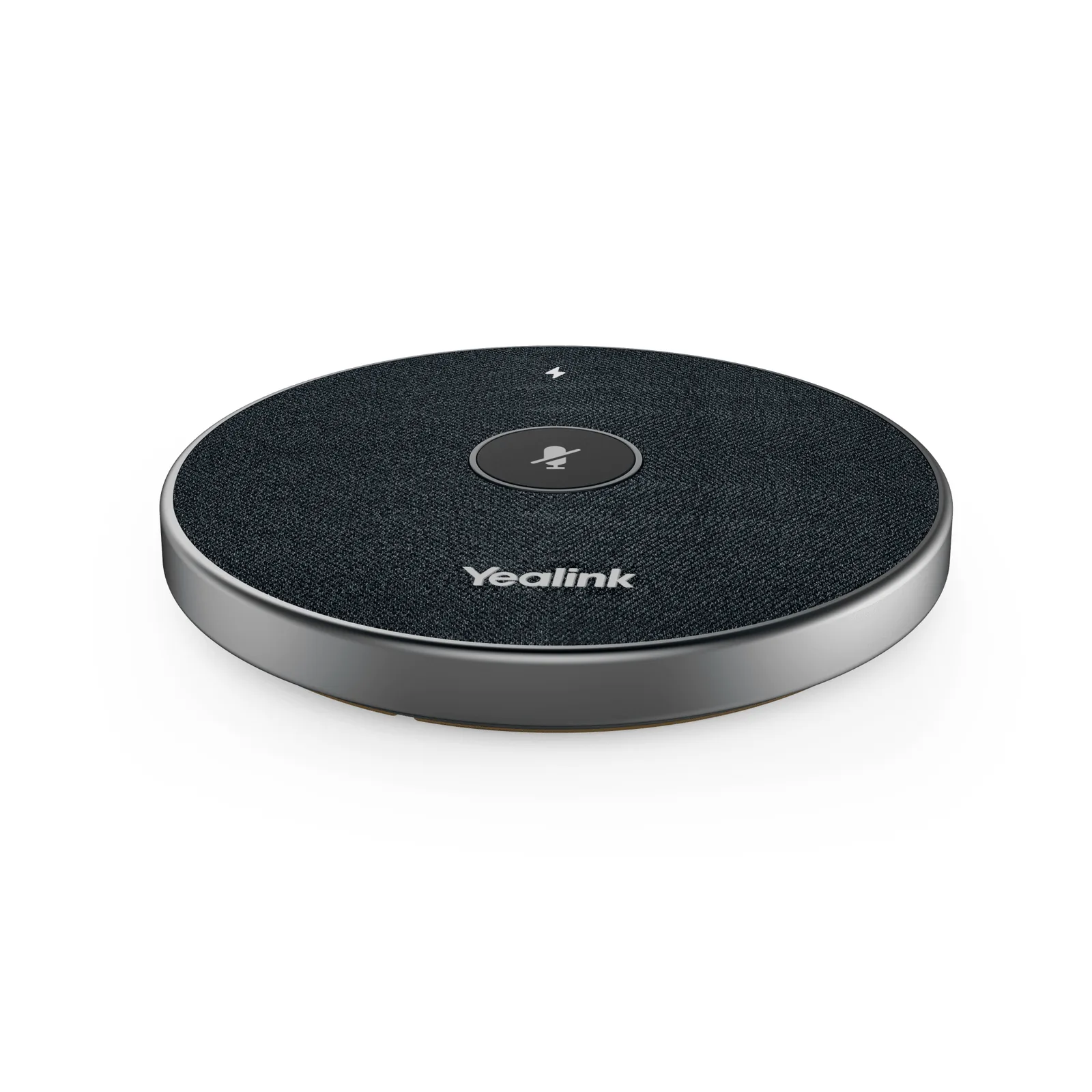 Micrófono inalámbrico 360° VCM36W-PACKAGE de Yealink para videoconferencias, con amplio alcance y cancelación de ruido.