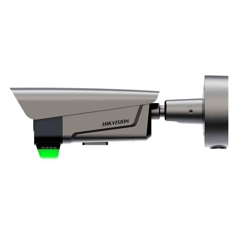 Bala IP 4 Megapixel ANPR para Control de Acceso y Control Remoto / Lente Mot. 2.8 mm a 12 mm / Presición 98.5% / Audio Personalizado e Indicador LED (Rojo y Verde) / LED IR y Luz Blanca / Control de Barrera / Wiegand y RS-485 / IP68 / Po