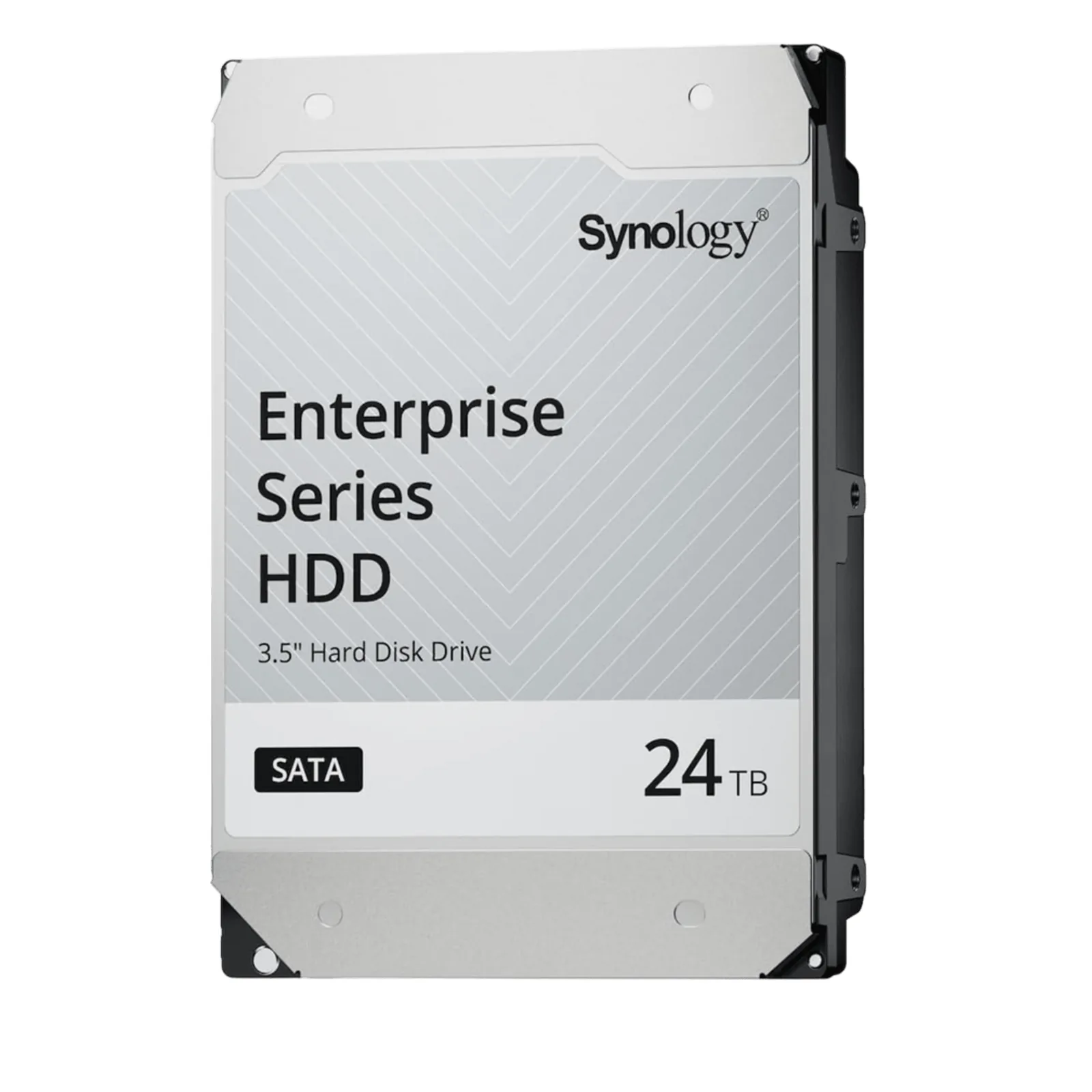 Disco Duro SATA de 3,5" Serie Plus / Capacidad 24TB / Interfaz SATA 6 GB/s / Tecnología CMR / MTBF de 1,2 Millón de Horas / Carga de Trabajo de 180 TB/año / Compatible con Synology DSM