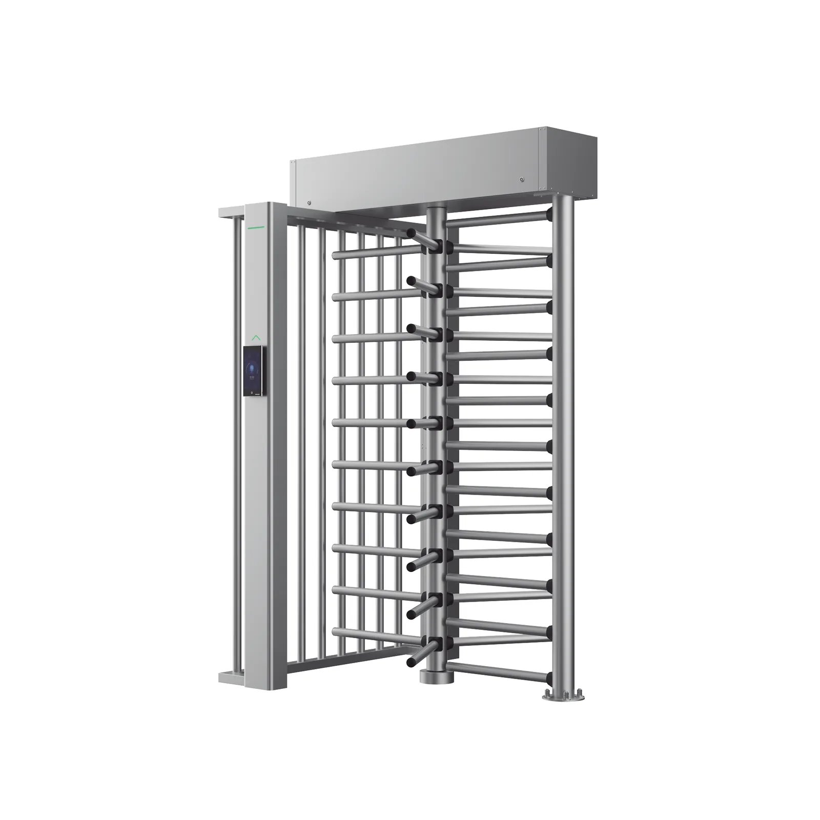 Torniquete de Cuerpo Completo Bidireccional / Exterior / Acero Inoxidable SUS304 / 3,000,000 MCBF / Rotación 120° / Paso 600 mm / Preparación para Terminal Facial