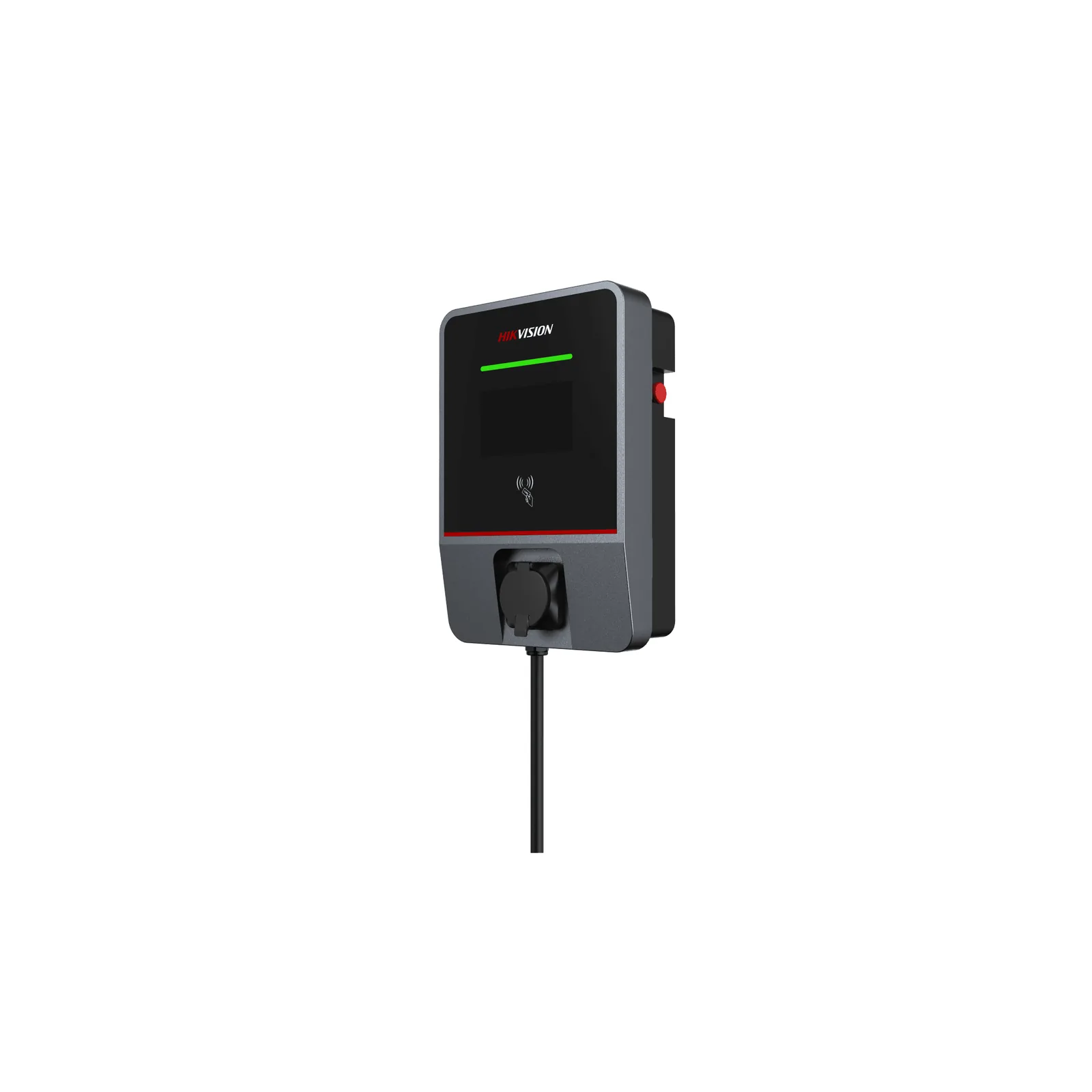 Estación de Carga para Vehículos Eléctricos / 22 kW / 32 A / Conector Tipo 2 (IEC 62196) / 400 V Trifásico y 230 V Monofásico / Pantalla LCD 7 in (17.8 cm) / Plug and Play / RFID / App / OCPP / IP55 / IK08