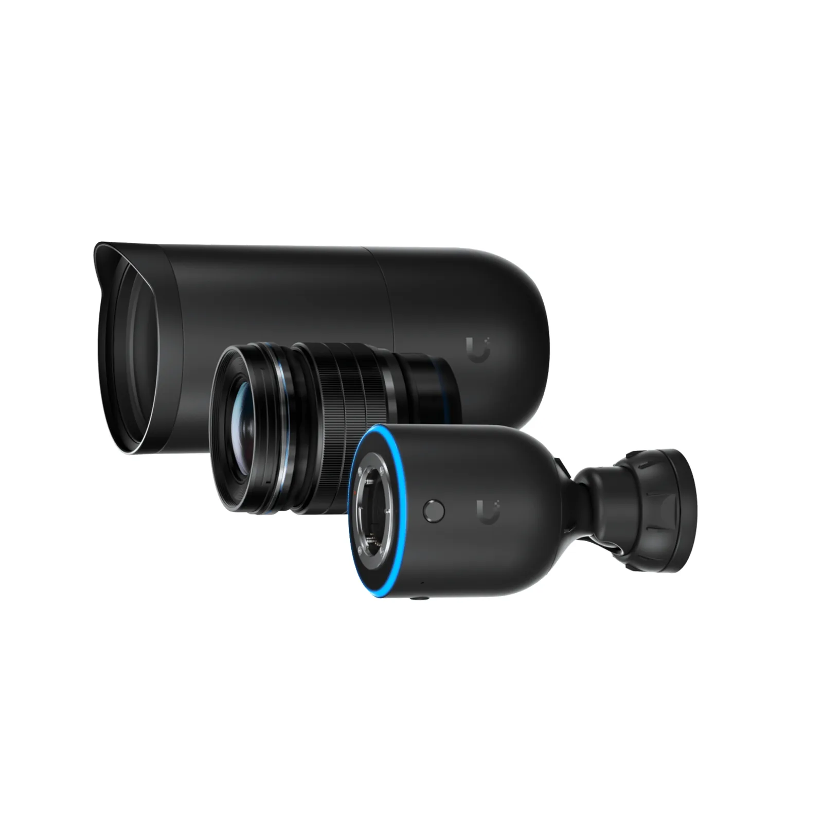 UniFi Protect AI DSLR – Cámara 4K PoE+ para Interior/Exterior con Sensor de Alta Sensibilidad, Lente Fija Gran Angular de 17 mm y Analítica Avanzada por IA