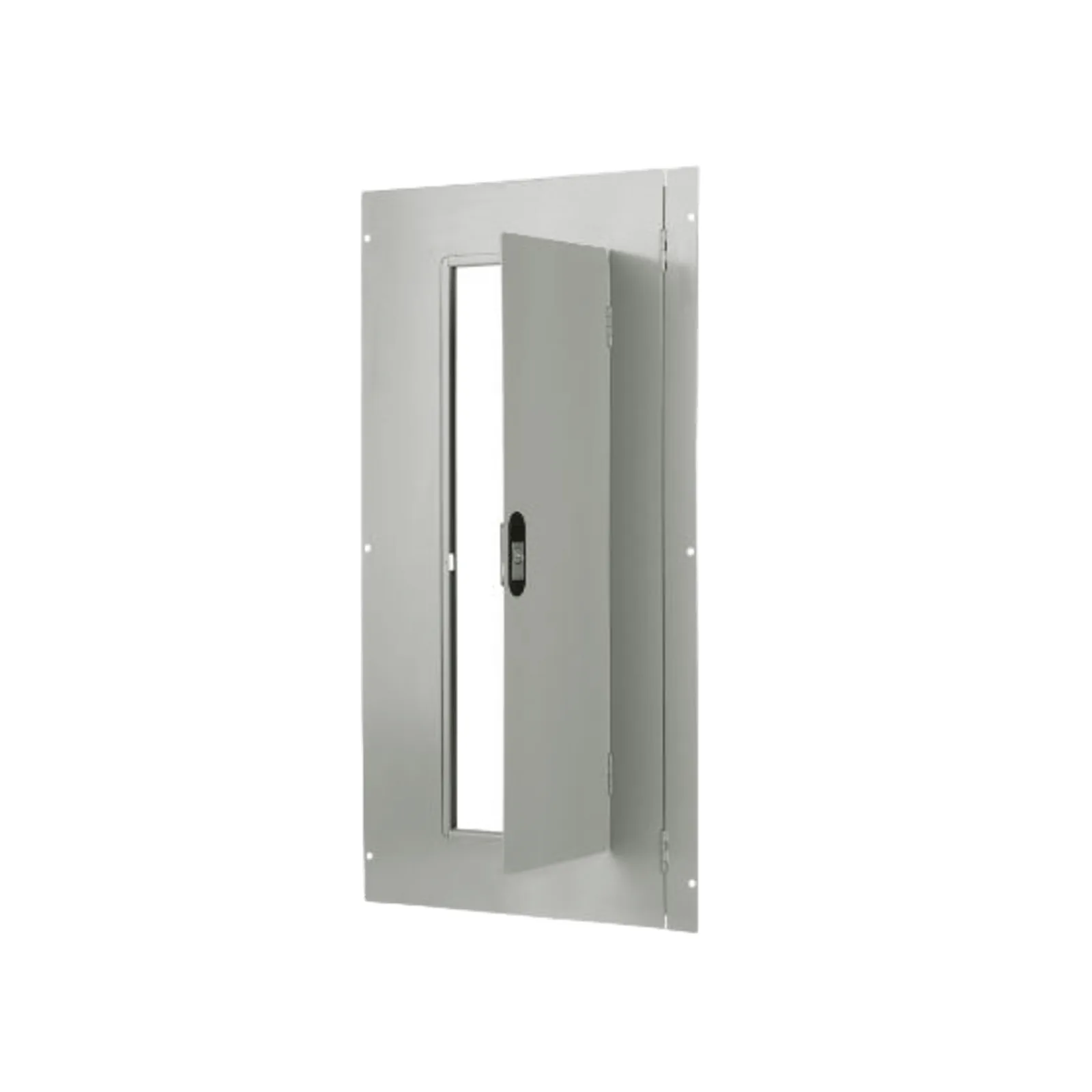 Puerta (frente) montaje sobreponer para tableros tipo P1, 18 circuitos.