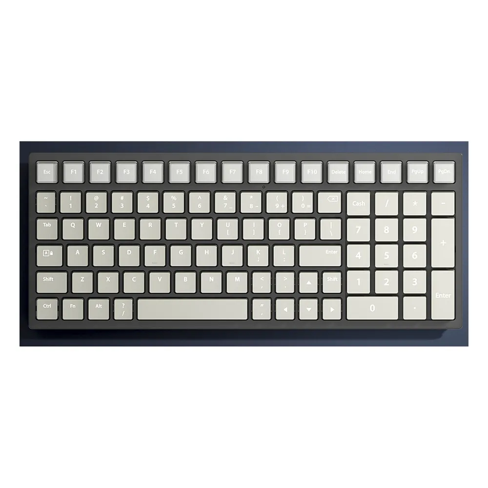 Teclado Comercial 89 Teclas / Diseño Chiclet / 16 Teclas Personalizables / IP55 / USB Tipo-C / Compatibilidad Multi-Sistema