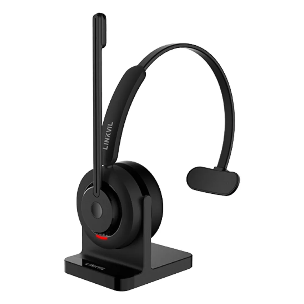 Auriculares Bluetooth / Micrófono Omnidireccional / Cancelación de Ruido AI ENC / Busylight Integrado / Bluetooth 5.4 Multipunto / Batería 400 mAh / 22 Horas Llamadas / Compatible VoIP