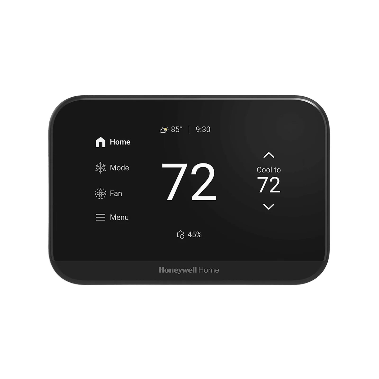 Termostato inteligente con pantalla táctil de 4.3 pulgadas, WiFi, Bluetooth y Matter, para bomba de calor 3H/2C o sistema convencional 2H/2C, color negro