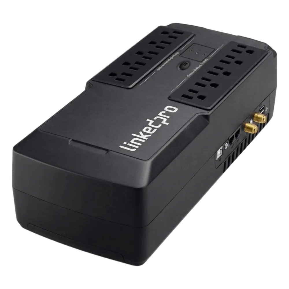 UPS de 350 VA/255 W, Topología Standby, Entrada 120 Vca NEMA 5-15P, Tipo Gabinete Compacto, Con 6 Tomas NEMA 5-15R