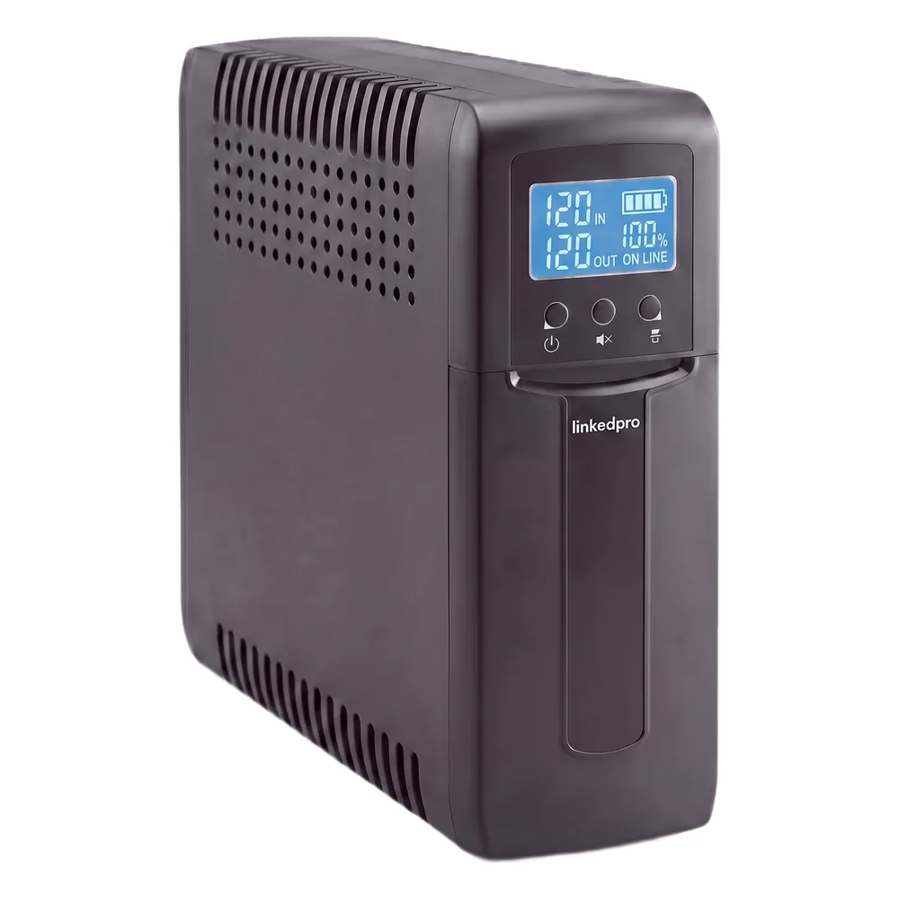 UPS de 850 VA/510 W, Topología Línea Interactiva, Entrada 120 Vca NEMA 5-15P, Tipo Mini Torre, Con 9 Tomas NEMA 5-15R