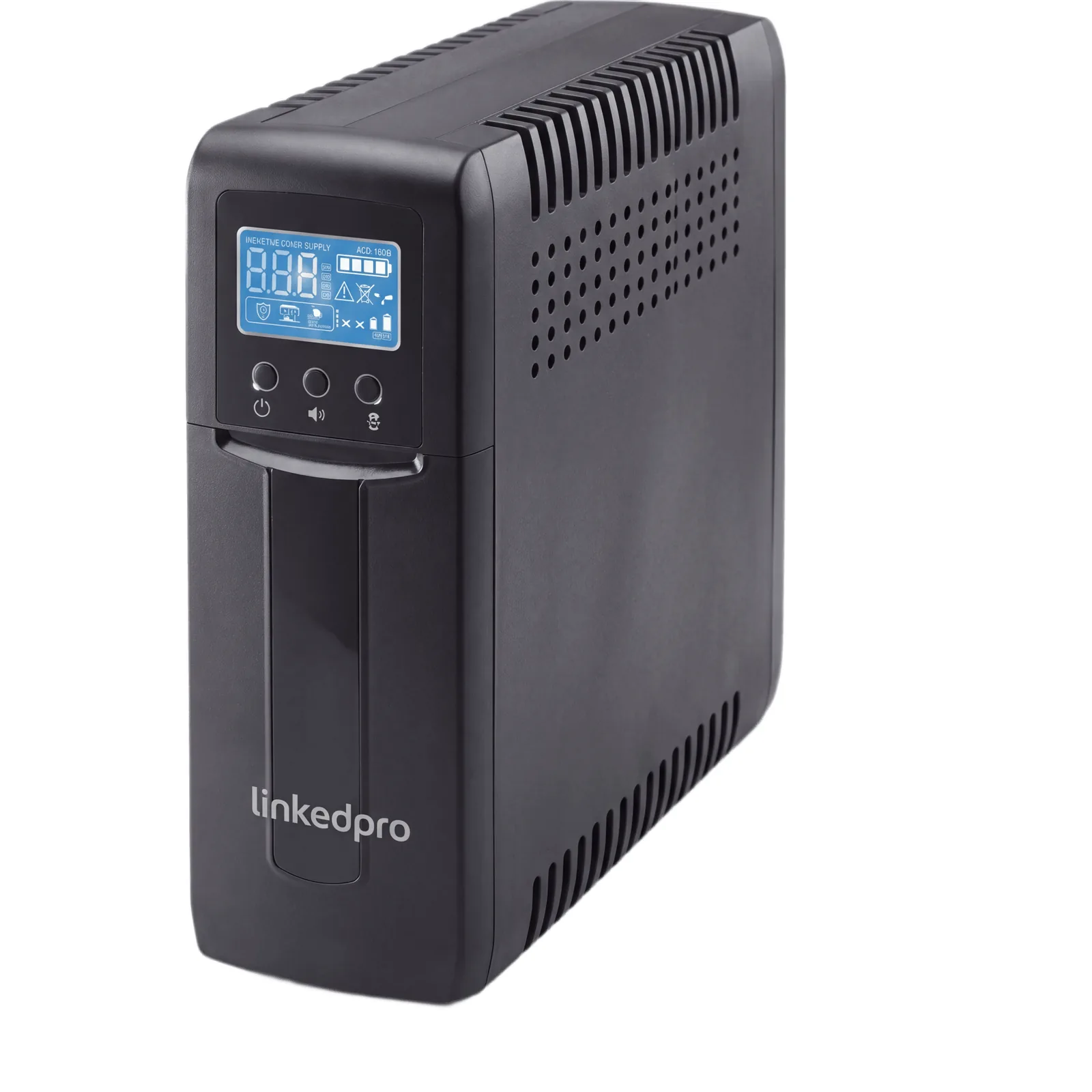 UPS de 1500 VA/900 W, Topología Línea Interactiva, Entrada 120 Vca NEMA 5-15P, Tipo Mini Torre, Con 12 Tomas NEMA 5-15R