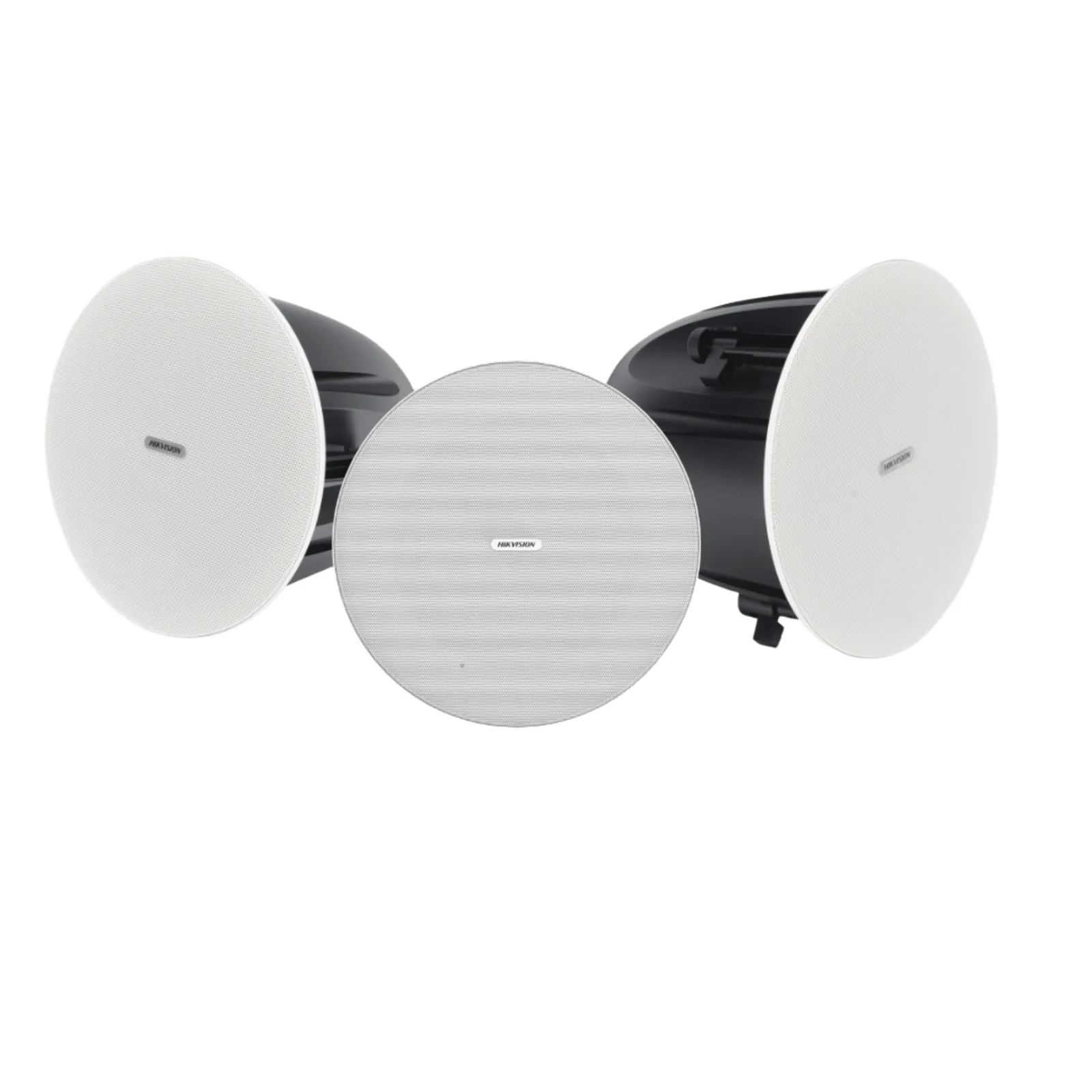 Kit Altavoz principal y 2 bocinas secundarias / No requiere amplificador | Bluetooth | Solo alimenta la principal | Hik-Connect | 10 Watts | Musical Ambiental | Voceo | Calendarización de audios