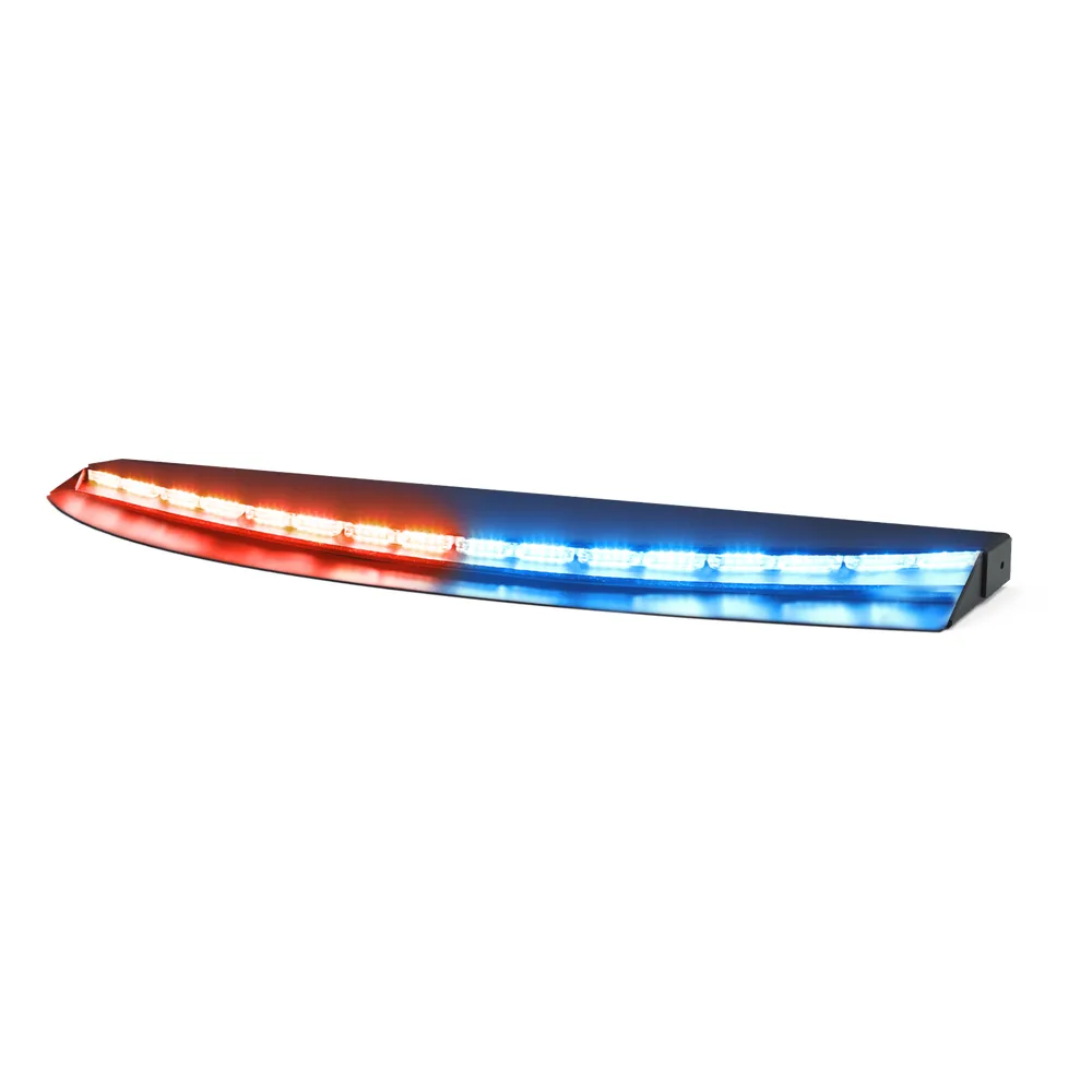 Visera Interior Trasera Dual Color Rojo/Azul Sin Bracket, 96 Led, Necesario CZMATSIBSYS