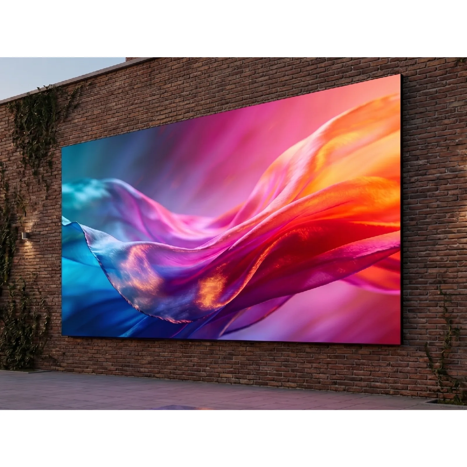 Kit Videowall LED Exterior / Resolución 768 x 512 / Pitch 3.9 / 3 x 2 metros / Entrada HDMI