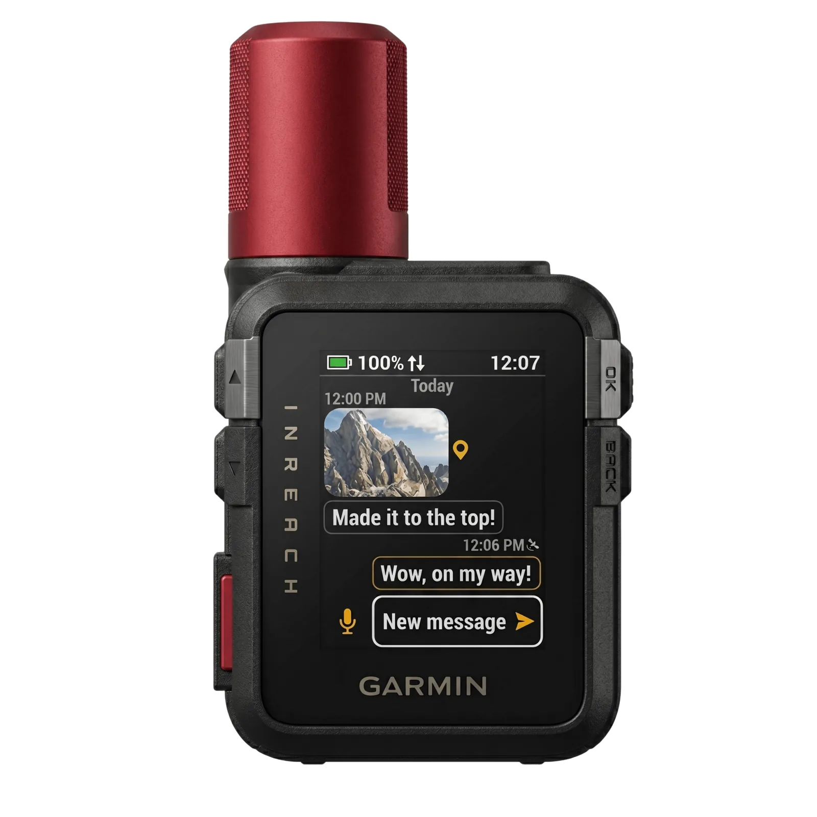 inReach® Mini 3 Plus / Dispositivo de Comunicación Satelital / SOS Interactivo / Mensajería de Voz y Fotos / IP67 MIL-STD-810 / Pantalla Táctil MIP Color / GPS Multibanda / Autonomía 14 Días / USB-C