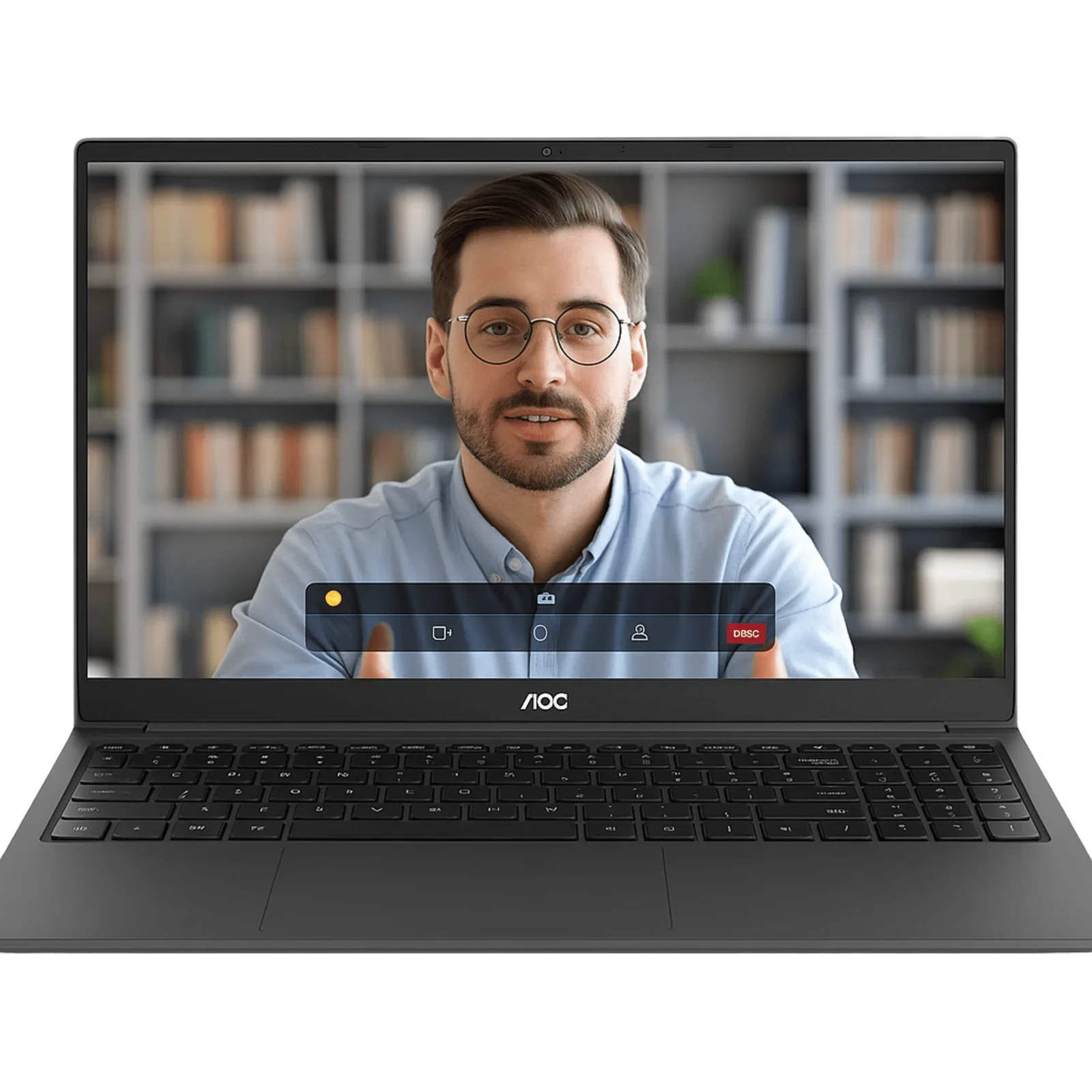 Laptop AOC AP15 / Intel Alder Lake N97 / 16 GB RAM DDR4 / 512 GB SSD / Wi-Fi 5 / Bluetooth 4.2 / Windows 11 / Puertos USB 3.0-3.2-USB-C-HDMI