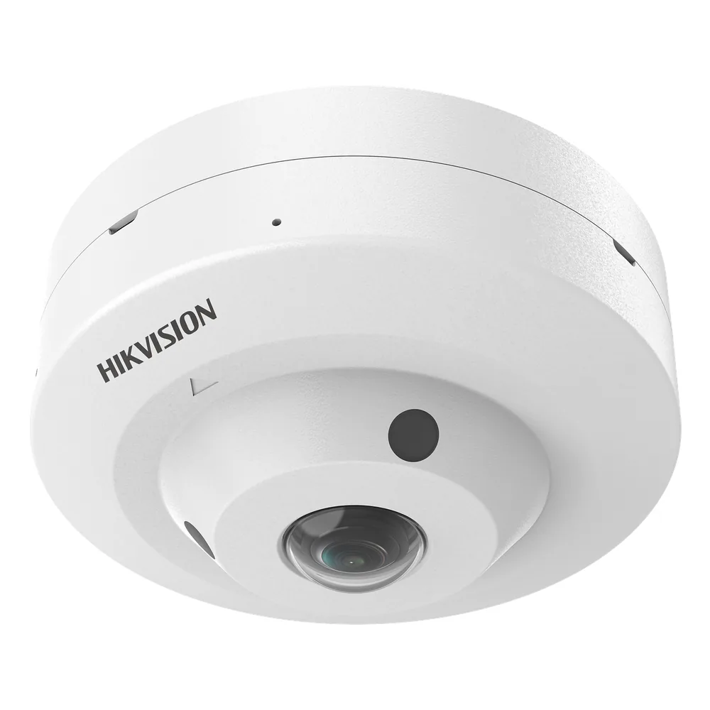 Fisheye TURBOHD 3K (5 Megapixel) / Lente 1.8 mm / 180° FOV / Micrófono Integrado / Dual Light / Exterior IP67 / Antivandalico IK08 / Plástico