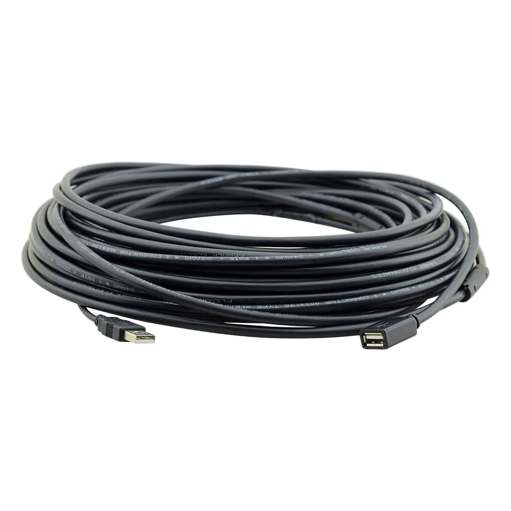 Cable Extensor Activo USB 15.20 mts | USB 2.0 Alta Velocidad 480 Mbps | Alimentación por Bus | Sin Drivers | Hubs Integrados 1-2 Tiers