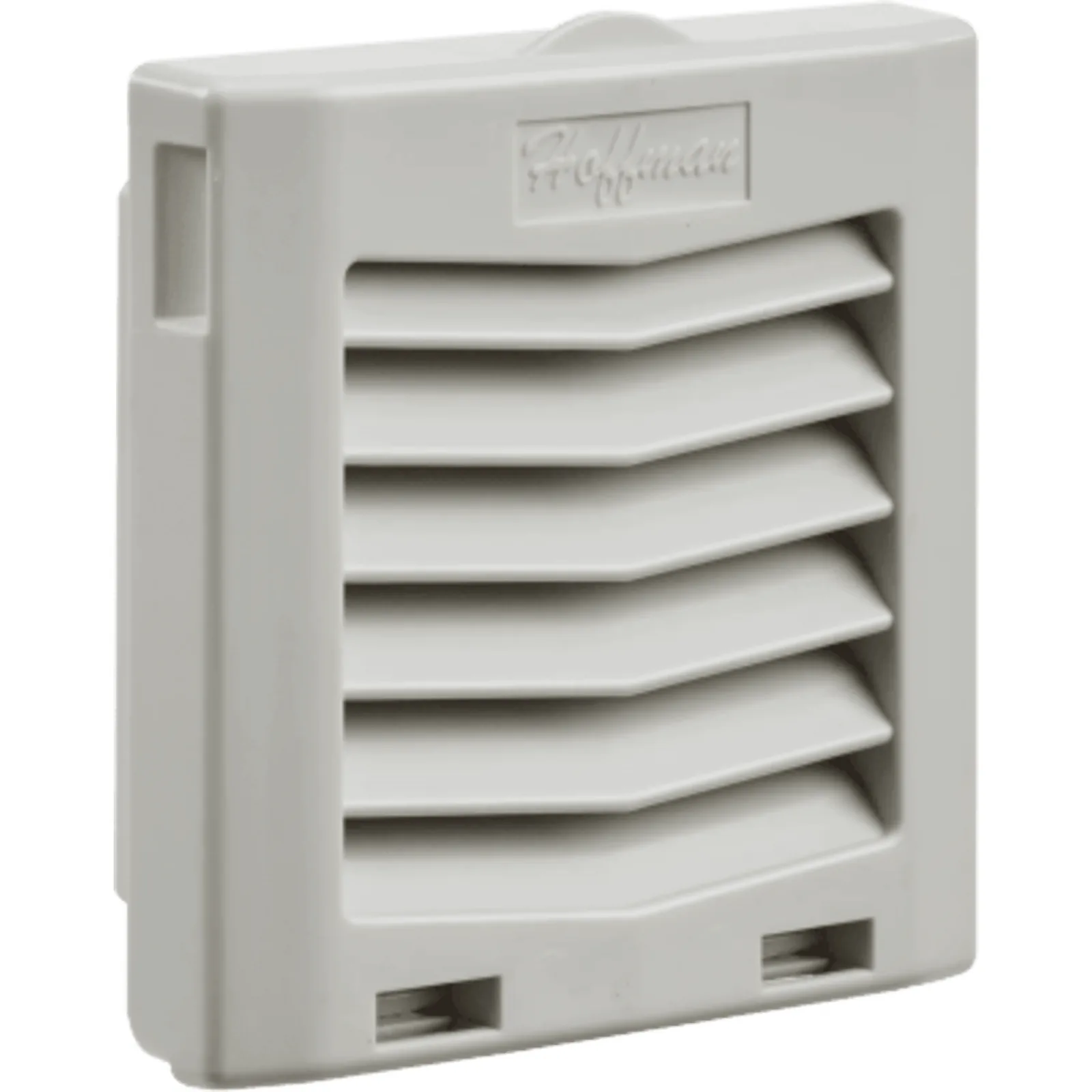 Rejilla de Escape para Ventilador con Filtro HG / Protección IP54 / Compatible con Ventiladores HF04 de 4 in (102 mm) / De Plástico / Color Gris Claro