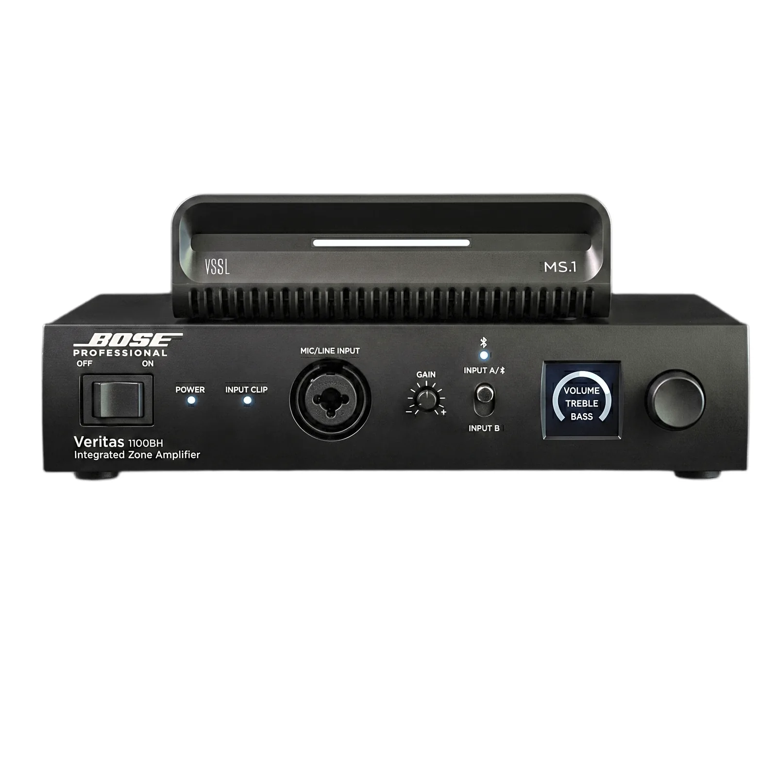KIT Amplificador Veritas 250BL y Streamer de Audio Modular MS.1 | PoE + USB-C | HDMI eARC + Óptica + RCA | Bluetooth LE Audio | WiFi | Control4-Crestron-Elan-RTI-URC-Savant-Lutron | AirPlay2-GoogleCast-SpotifyConnect