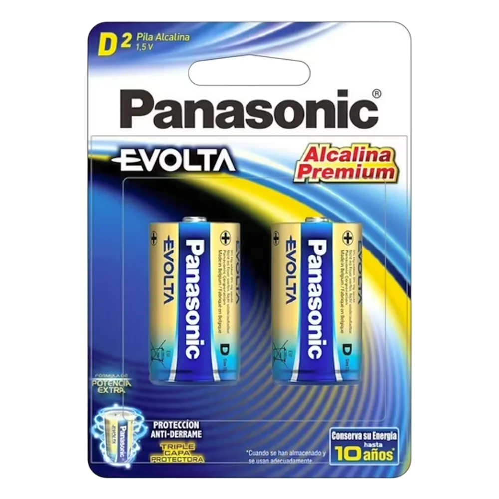 Bateria Tipo D , Evolta 1.5V