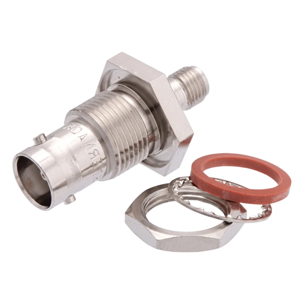 Adaptador BNC Hembra a SMA Hembra