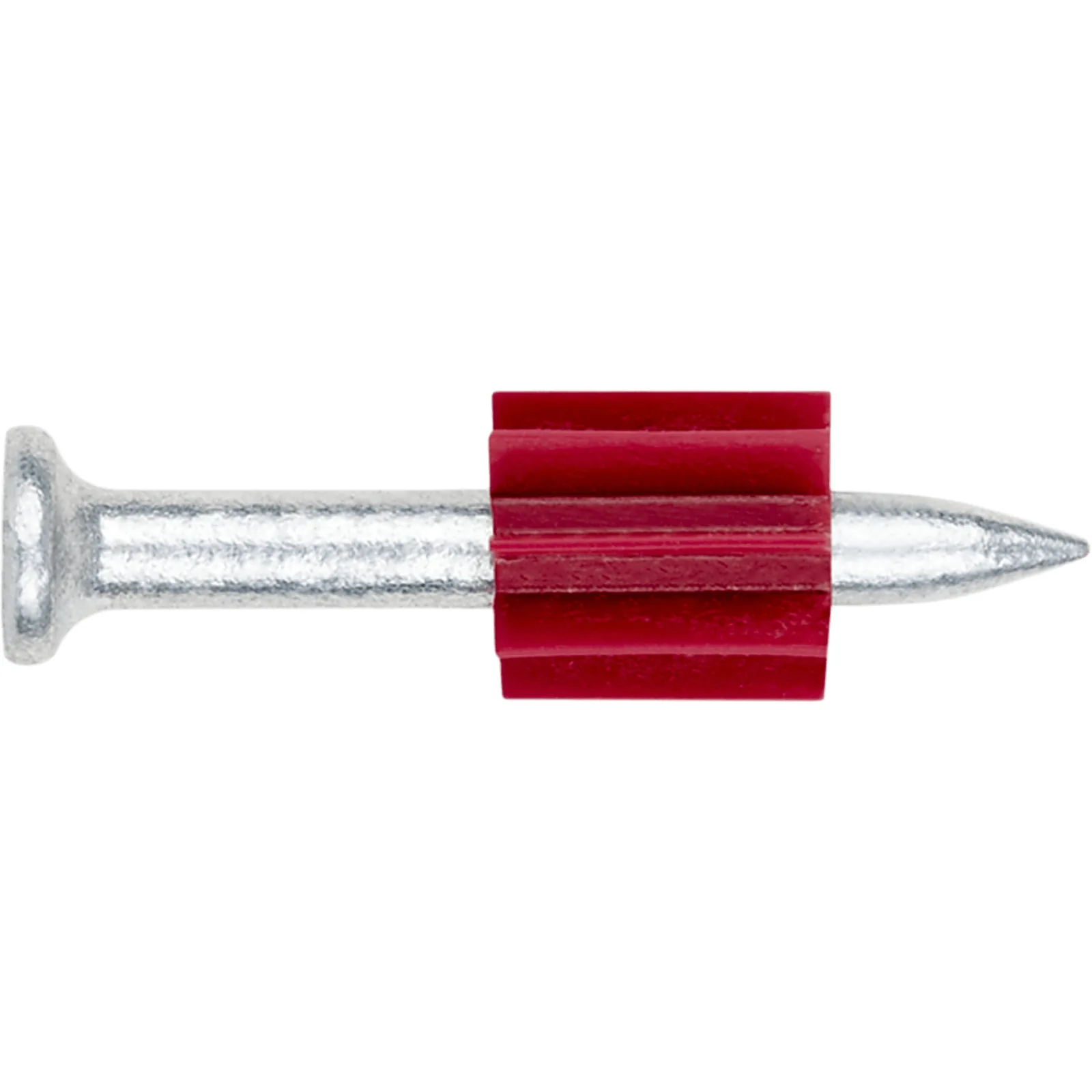 Clavo estándar con arandela de goma / Diámetro de 3.8 mm x 1 1/4" / Caja con 100 piezas /