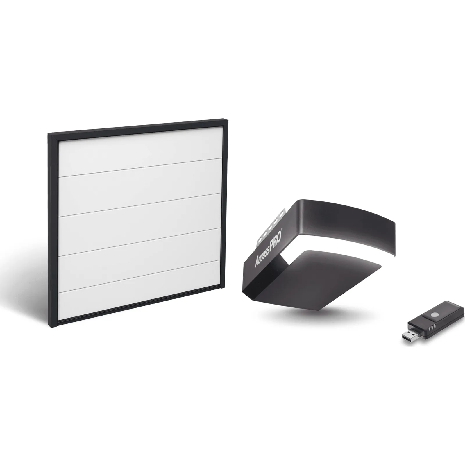 Kit Puerta de Garage 18x7 Pies (5.49 x 2.13 m) / Motor DC 1/2 HP / Insulada / Activación WiFi / Hasta 50 Controles / Lámina Calibre 26