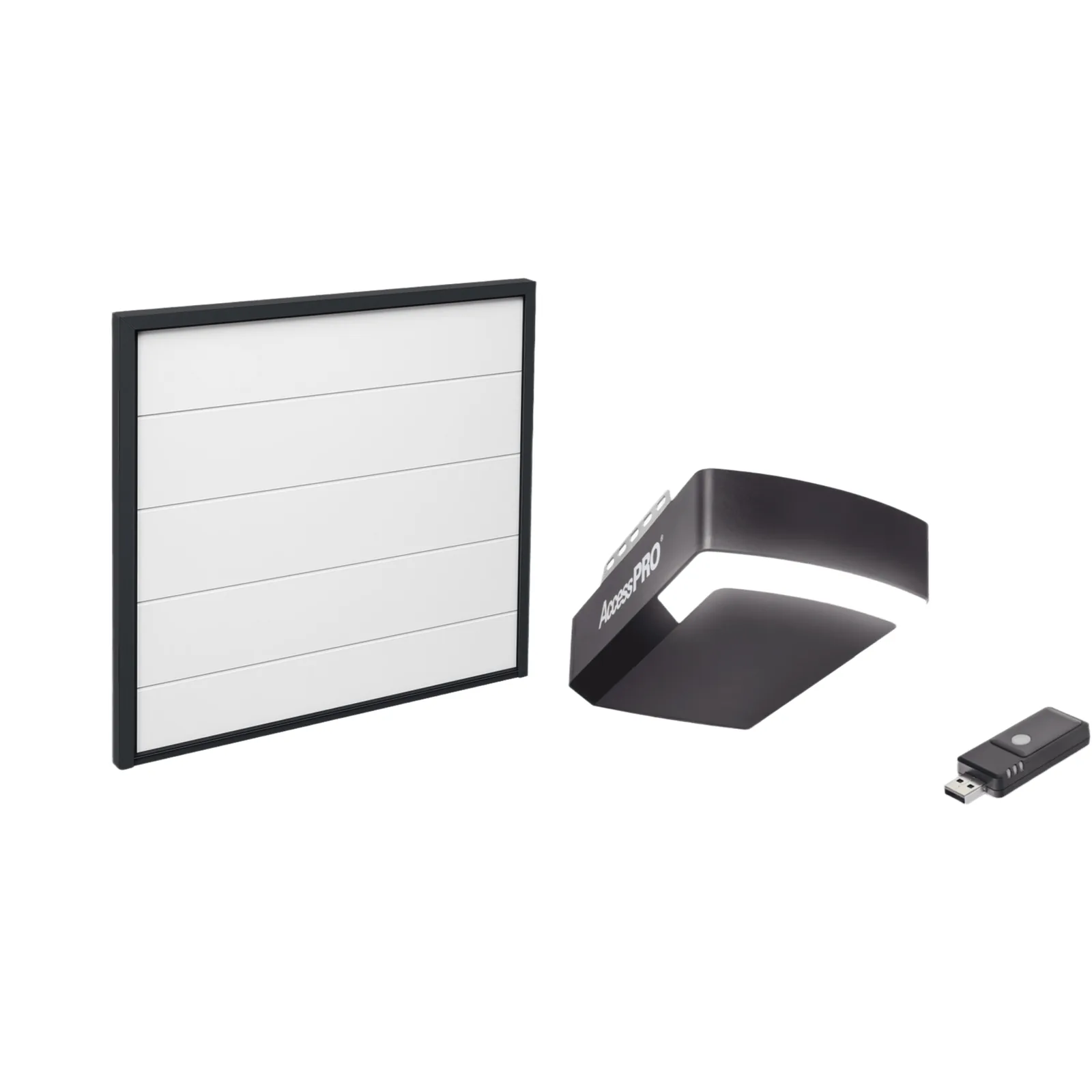 Kit Puerta de Garage 18x9 Pies (5.49 x 2.74 m) / Motor DC 1/2 HP / Insulada / Activación WiFi / Hasta 50 Controles / Lámina Calibre 26