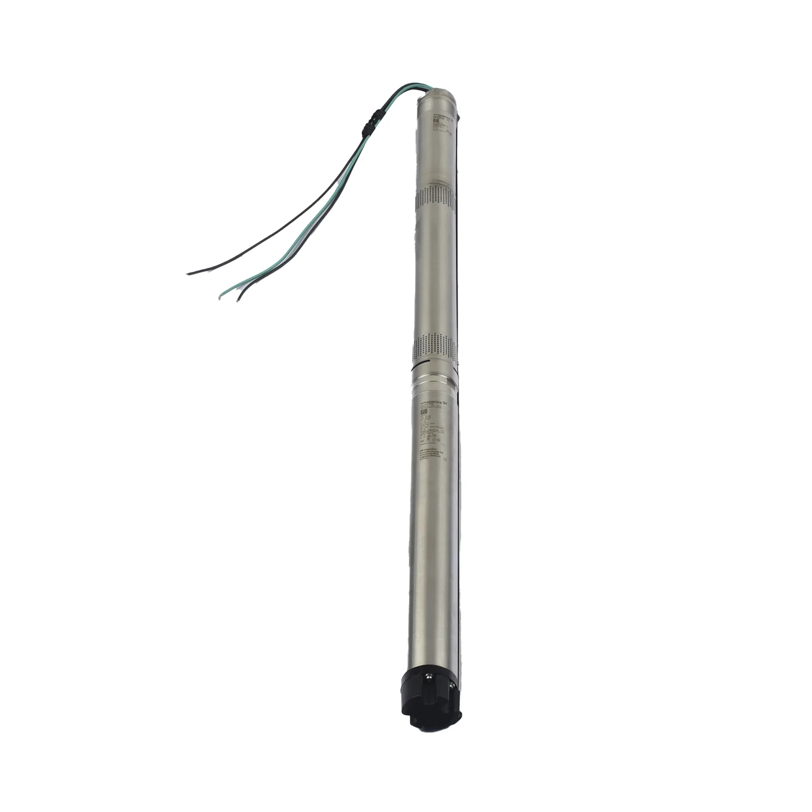 Bomba Sumergible Solar de 1.4 KW , Admite entrada AC 90-240v , Tensión nominal CC 30-300v