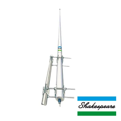 Antena marina VHF Base / Ganancia de 10 dB / Potencia de Entrada de 350 watts / Conector PL-259 macho