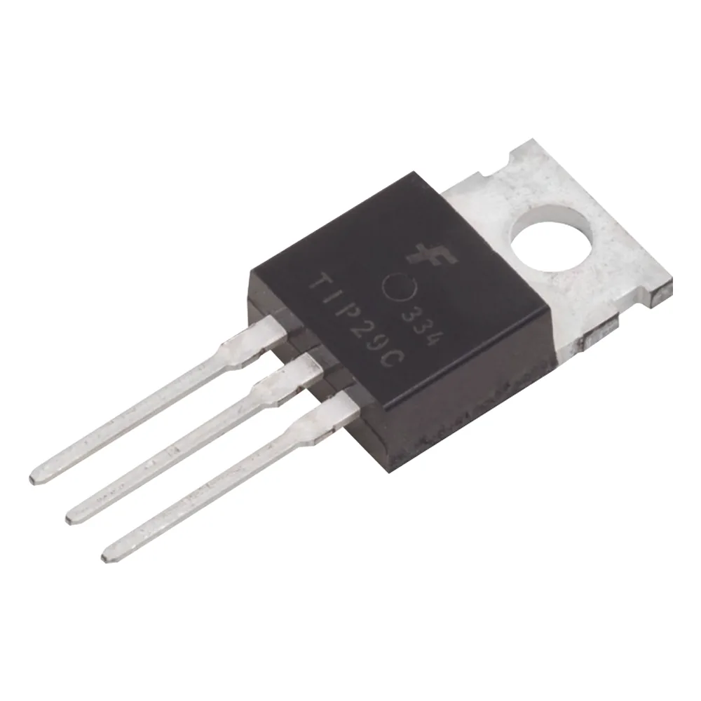 Transistor de Potencia NPN de Silicon, 100 Vce, 1 Amp. 30 Watt, TO-220.