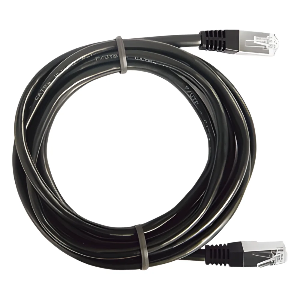 Cable de parcheo FTP Cat5e - 3.0 m - negro