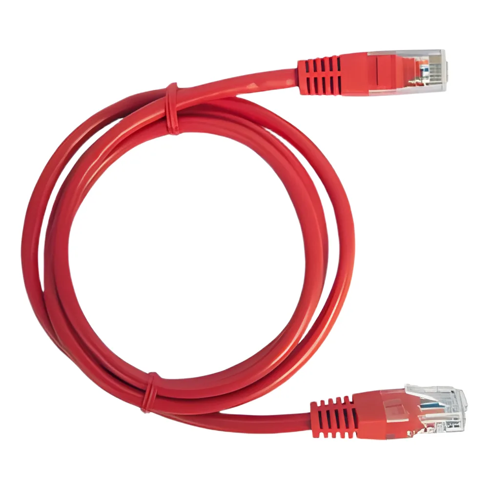 Cable de Parcheo UTP Cat6 - 1 Metro (3.28 Pies) - Rojo